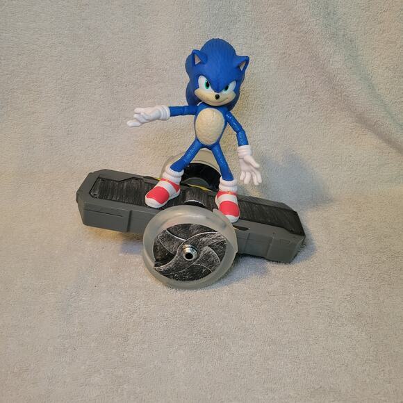 Sonic The Hedgehog Movie Remote Control Skateboard Toy Jakks Pacific NO REMOTE - Picture 1 of 7